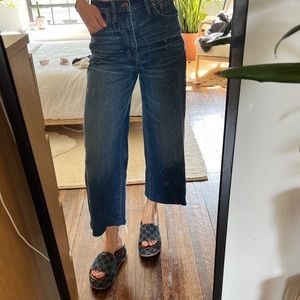 Madewell - wide leg jean